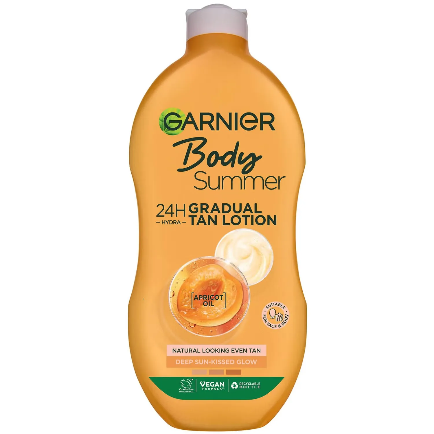 

Summer Body Hydrating Постепенный загар, темный, 400 мл Garnier