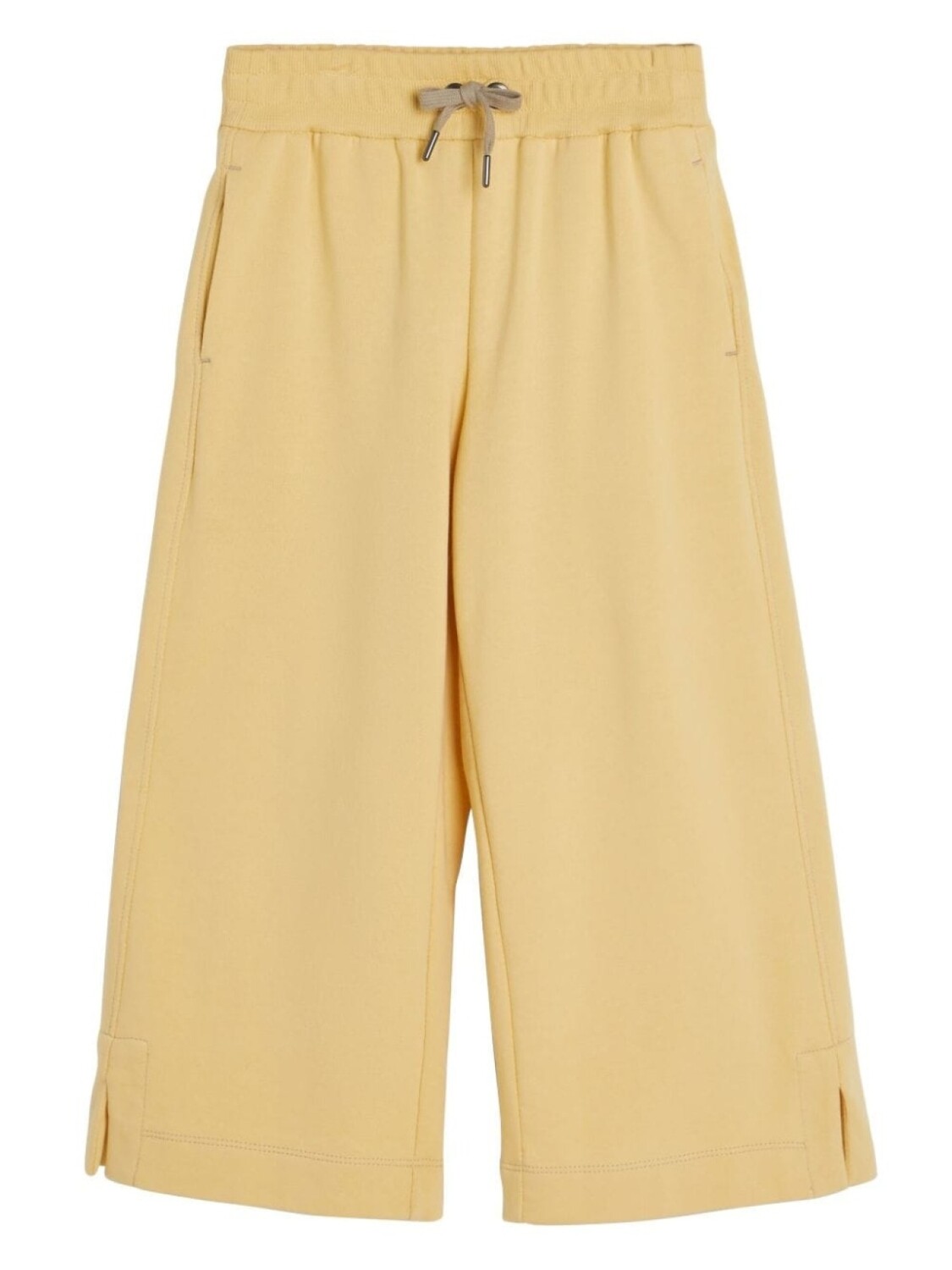 

Brunello Cucinelli Kids брюки с кулиской, желтый