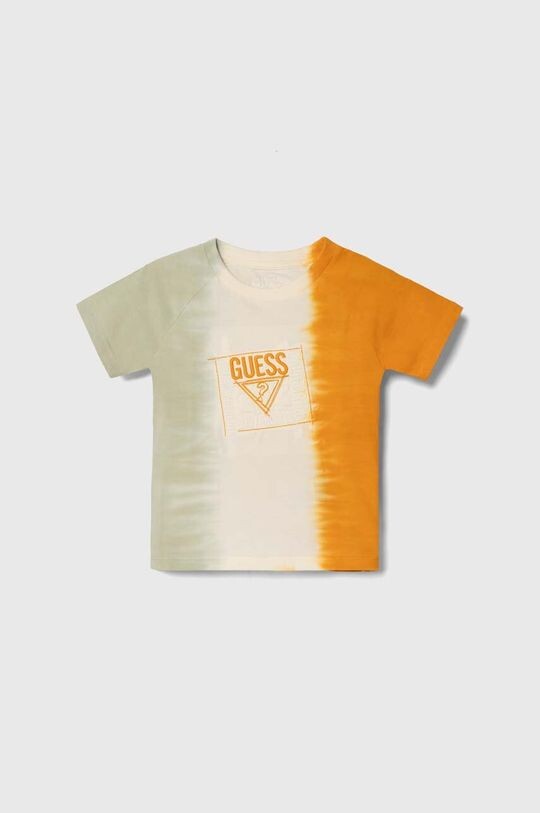 

Детская хлопковая футболка Guess, мультиколор