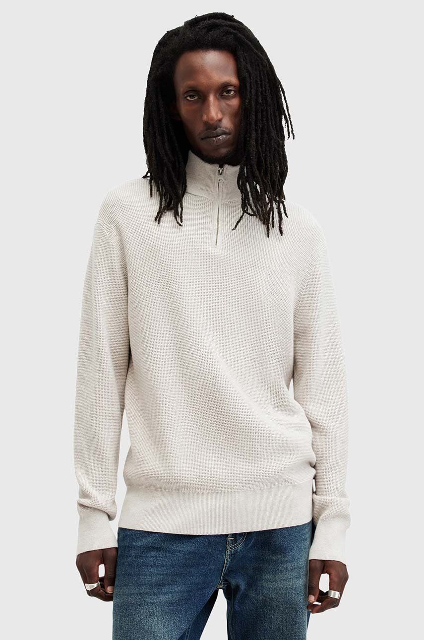 

Свитер ASPEN из смесовой шерсти AllSaints, серый