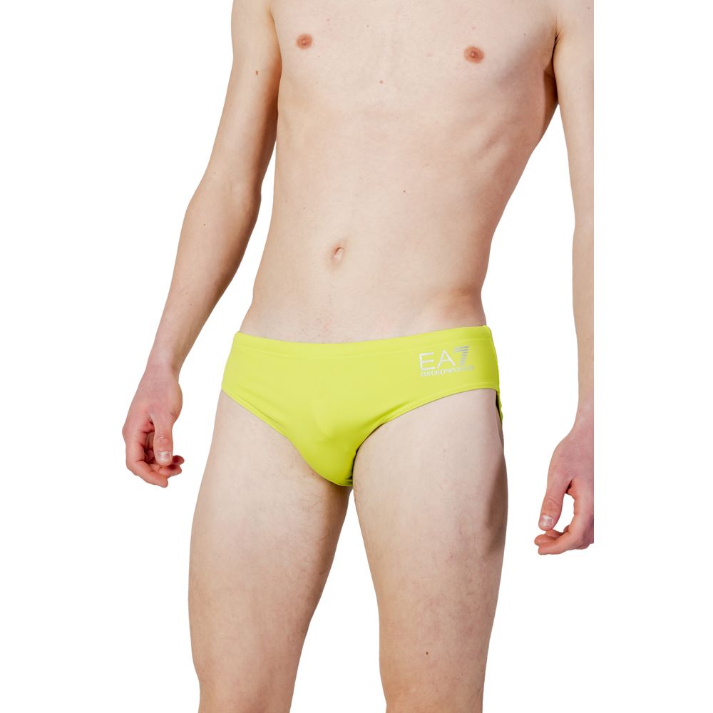 

Зеленый полиэстеровый купальник Armani EA7 Emporio