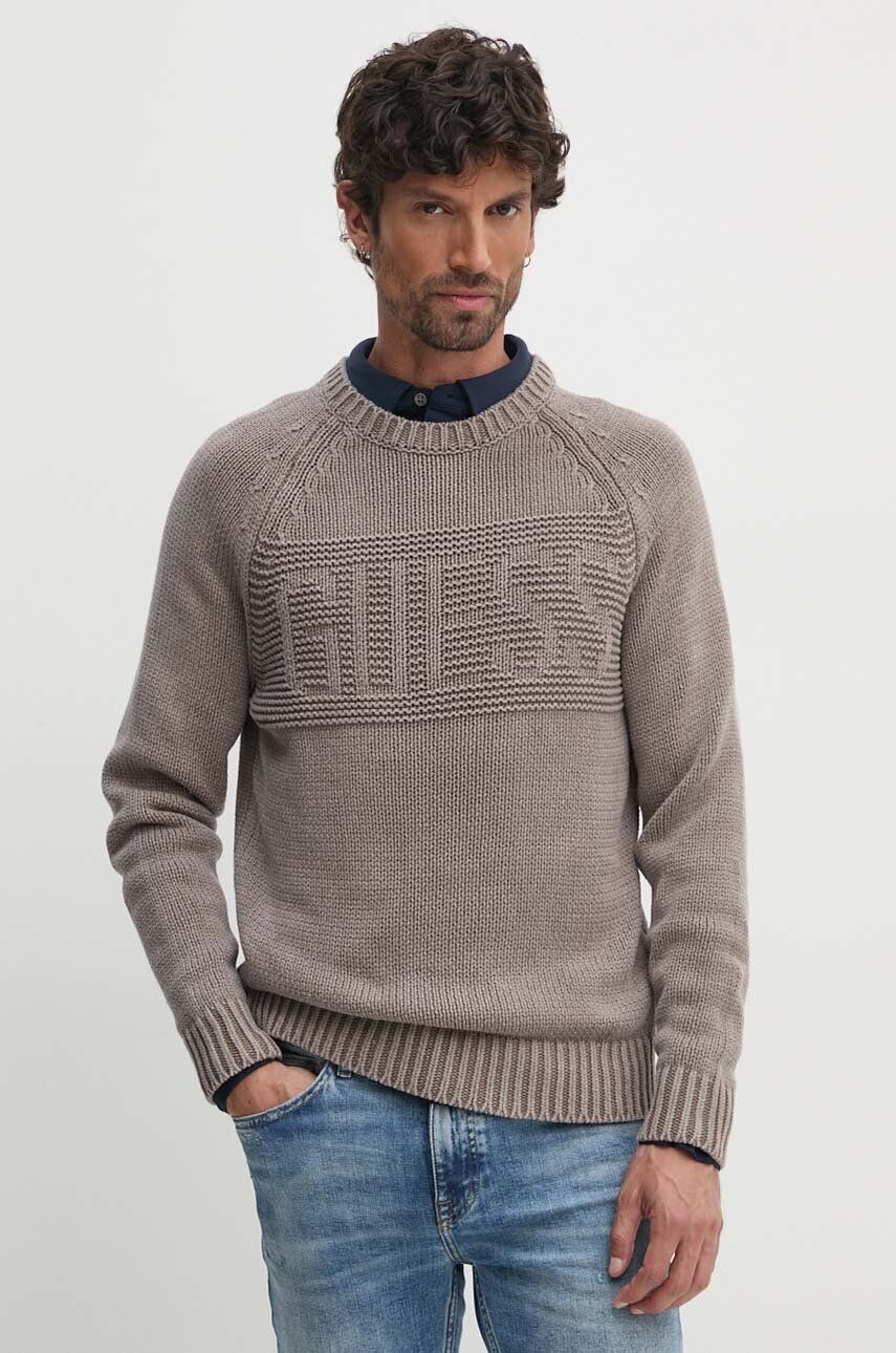 

Guess свитер ELLERY, коричневый