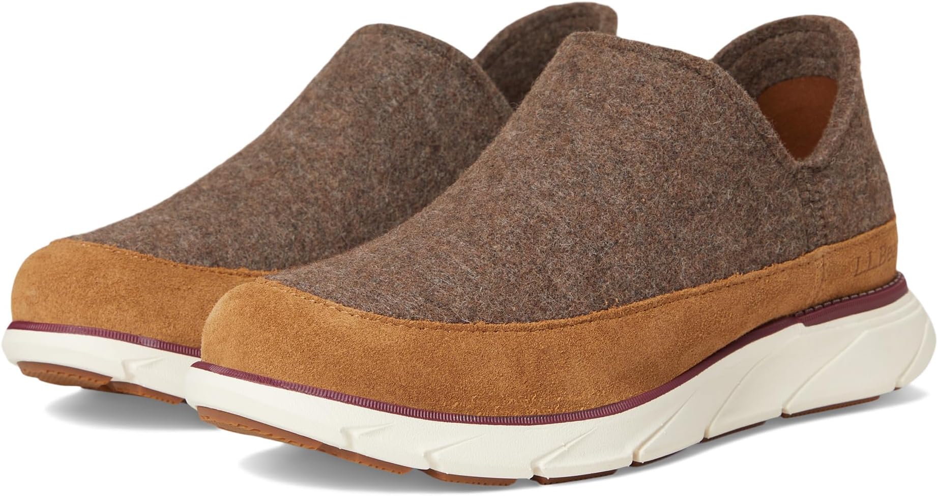 Лоферы L.L.Bean Downeast Slip On Wool, цвет Toasted Coconut