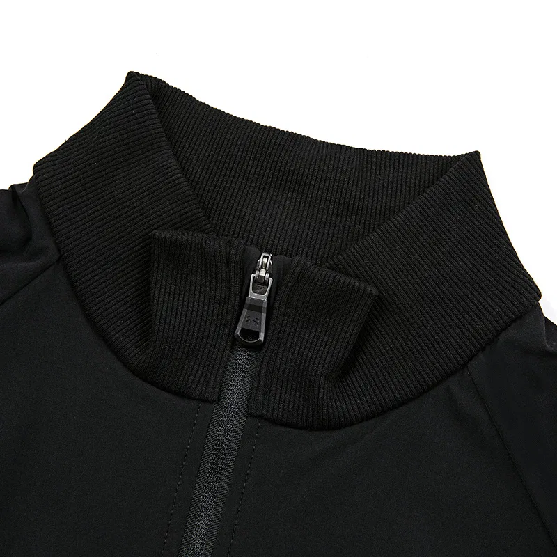 Куртка детская с воротником-стойкой Under Armour черная — фото 4