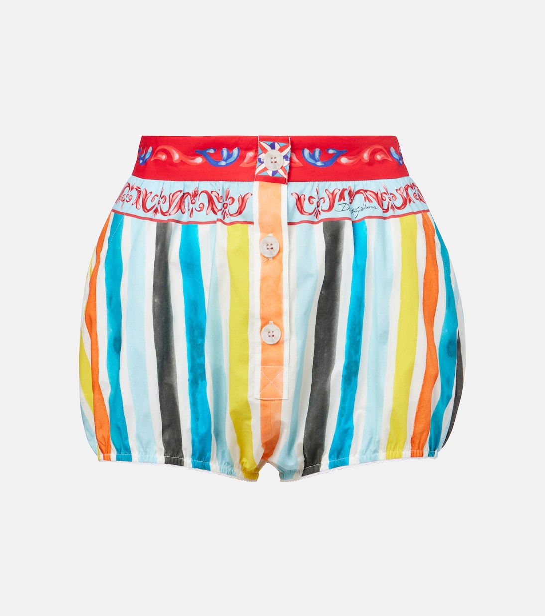 

Хлопковые шорты Dolce&Gabbana, разноцветный