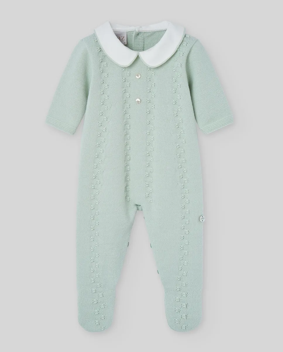 

Детский комбинезон из коллекции Minino PAZ Rodríguez, светло-зеленый