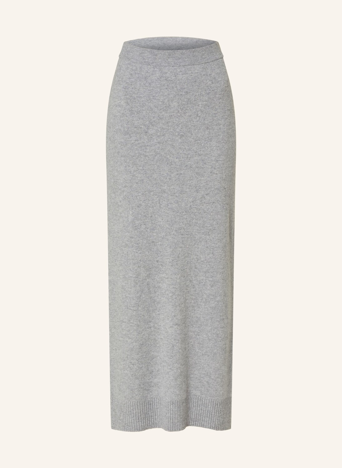 

Вязаная юбка из кашемира. Ftc Cashmere, серый