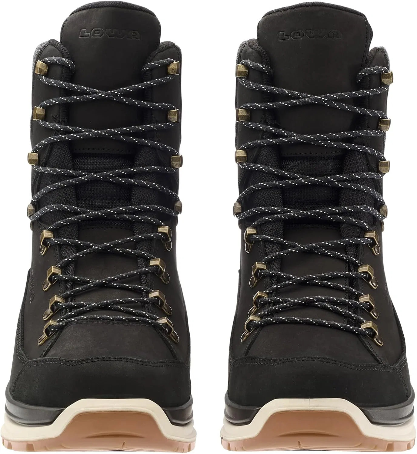 Ботинки LOWA Renegade Evo Ice 2 GTX High, Black Honey — фото 3