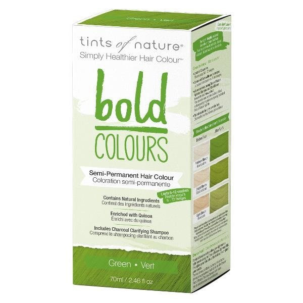 

Полуперманентная краска для волос Tints of Nature BOLD Colours – Зеленый