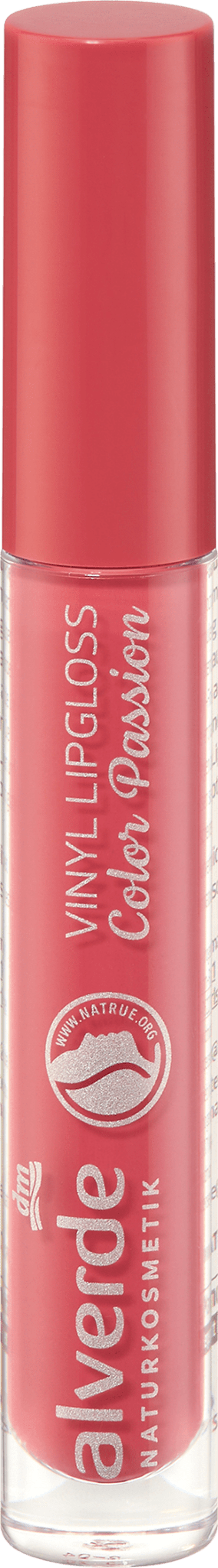 Блеск для губ alverde NATURKOSMETIK Lipgloss Vinyl Color Passion 30, 4 ml — фото 2