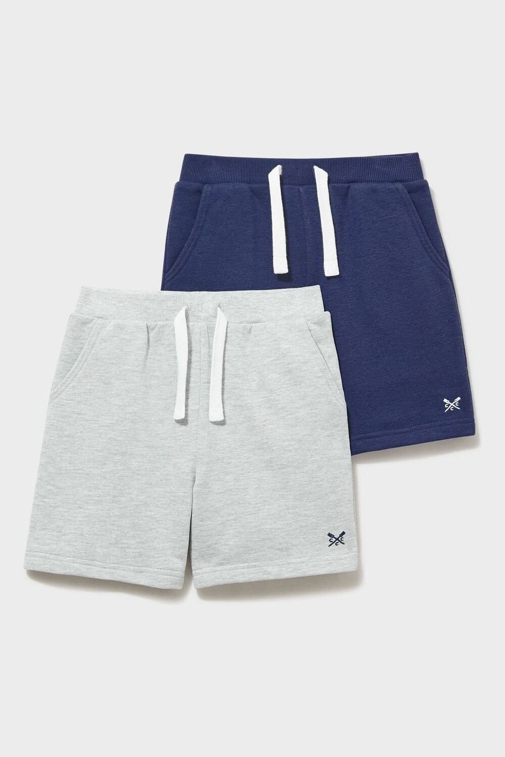 

Две пары спортивных шорт с кулиской для Crew Clothing Crew Clothing Company, синий