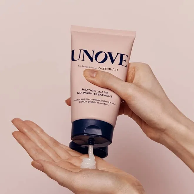 Несмываемый кондиционер для волос UNOVE с кератином Generic — фото 2