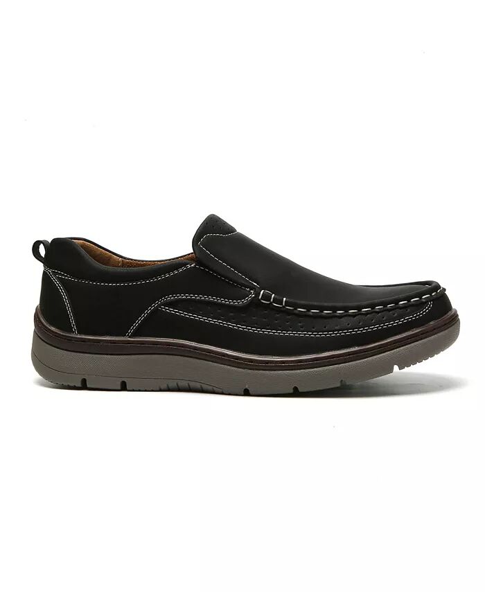 Мужские повседневные туфли Slip On Comfort Aston Marc, коричневый/бежевый — фото 2