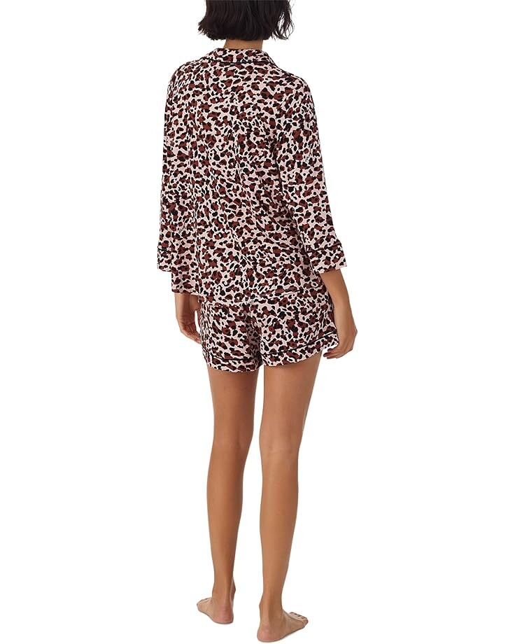 

Пижамный комплект DKNY 3/4 Sleeve Shorty PJ Set, цвет Blush Animal