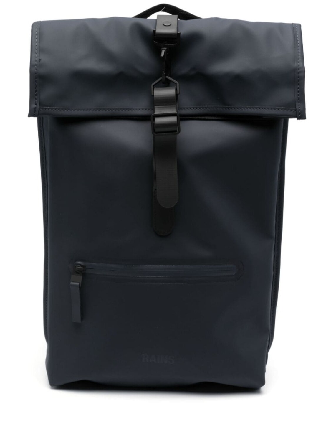 

Rains рюкзак Rolltop с тисненым логотипом, синий