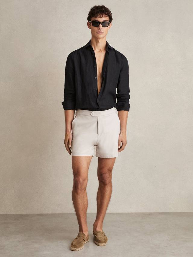 

Шорты для плавания от солнца Reiss, белый