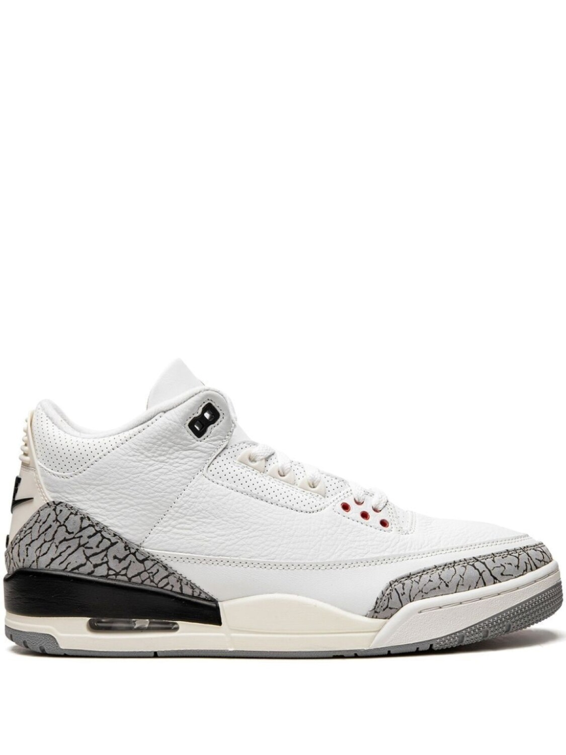 

Кроссовки Air 3 White Cement Reimagined Jordan, белый