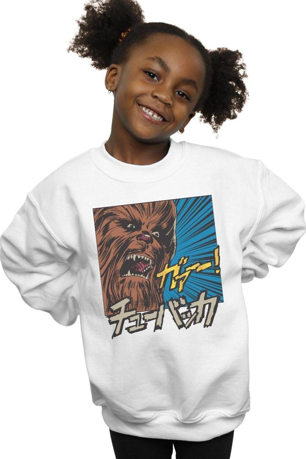 

Толстовка Chewbacca Roar Pop Art Star Wars, белый