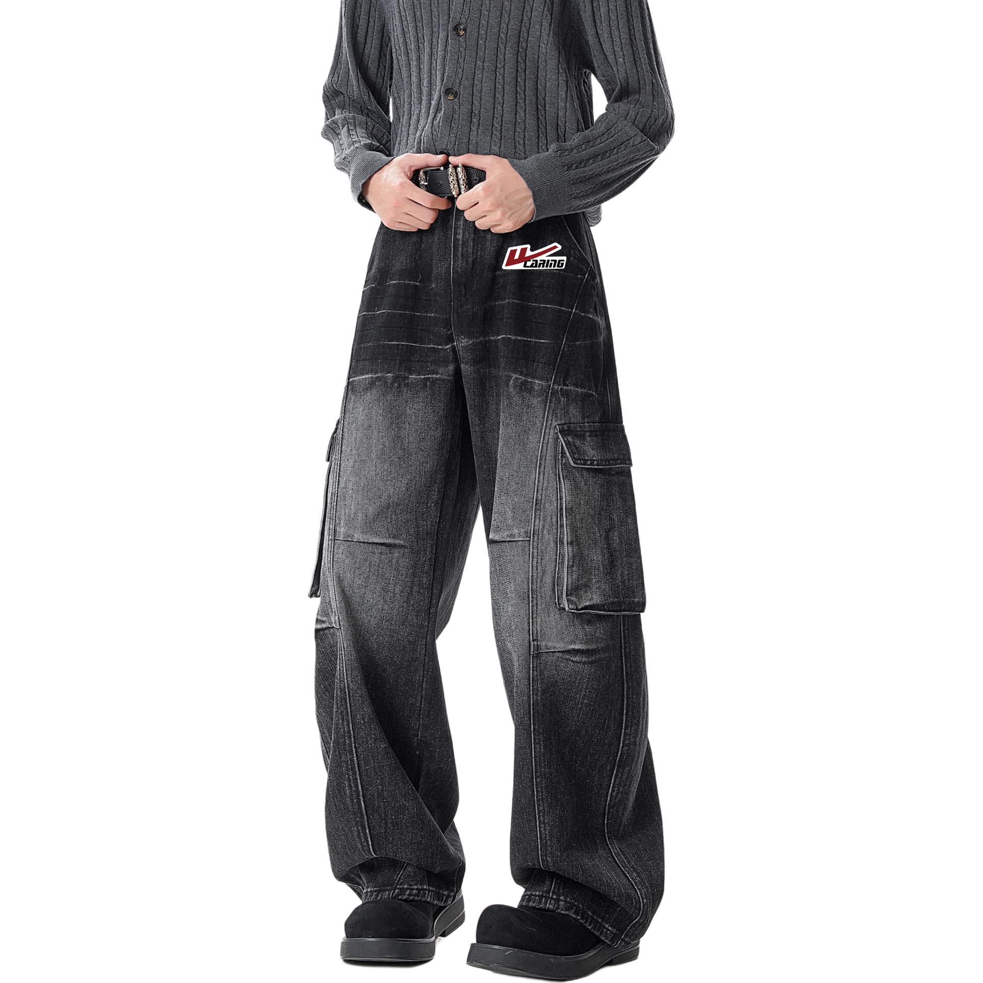 

Кargo-брюки Unisex Moderate WARRIOR, черный (diy badge)