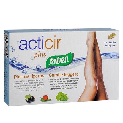 

Santiveri Acticir Plus для поддержки здоровья пищеварительной системы, 40 капсул
