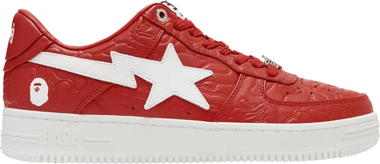 

Кроссовки Wmns Bapesta #3 'Line Camo Red', красный