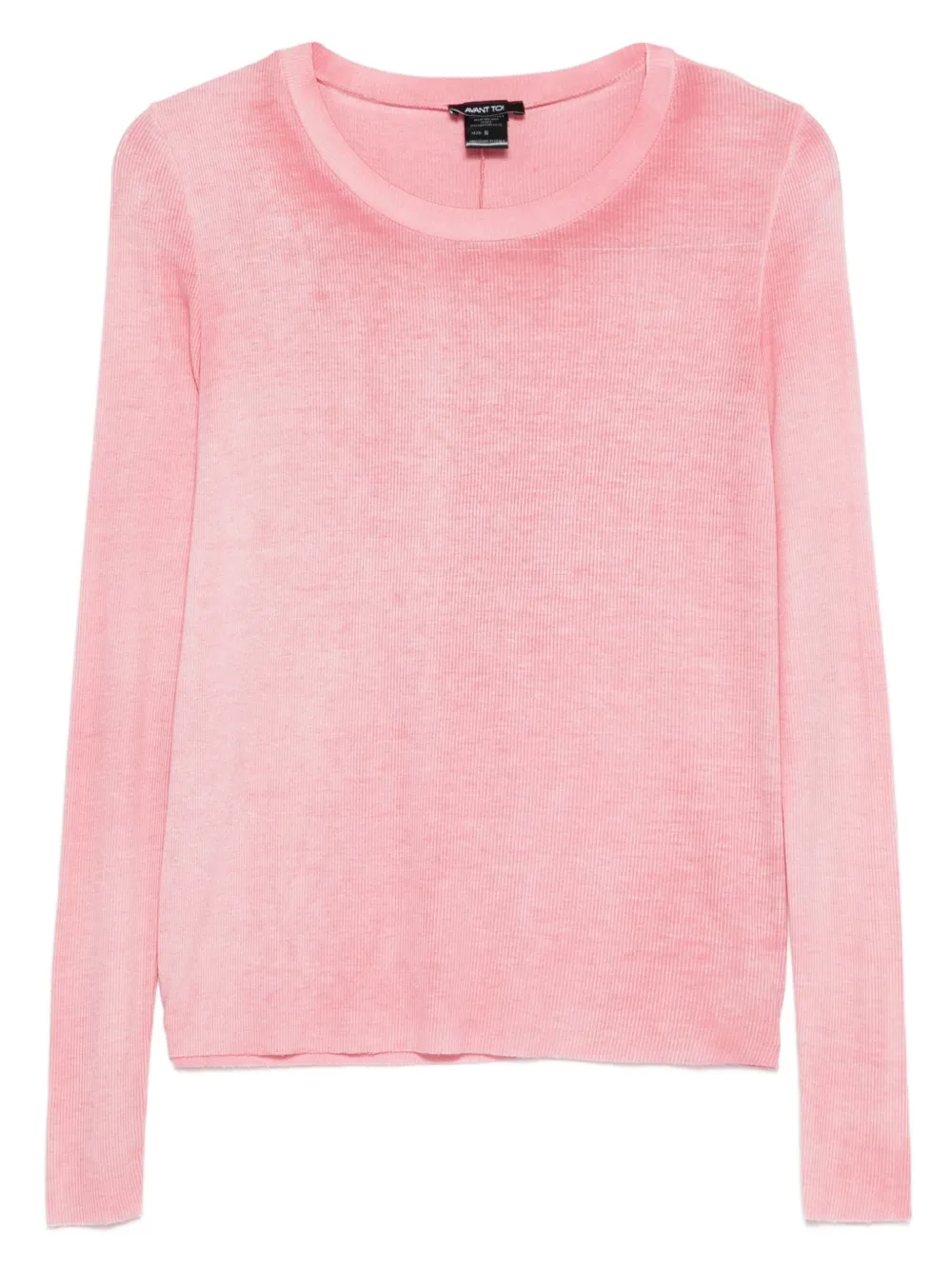 

Свитер в рубчик Avant Toi, розовый