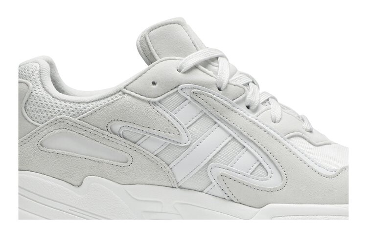 Кроссовки Adidas Yung-96 Chasm 'Crystal White', белый — фото 2