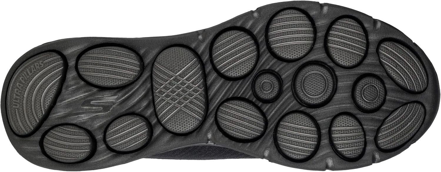 Мужские кроссовки Skechers Go Walk 8 Pate без застежек, черный — фото 3
