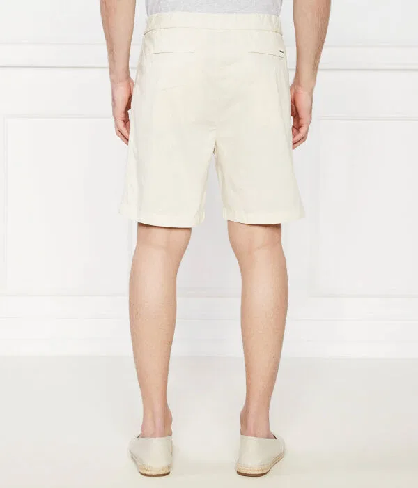 Мужские шорты Regular Fit BOSS, Crema — фото 4