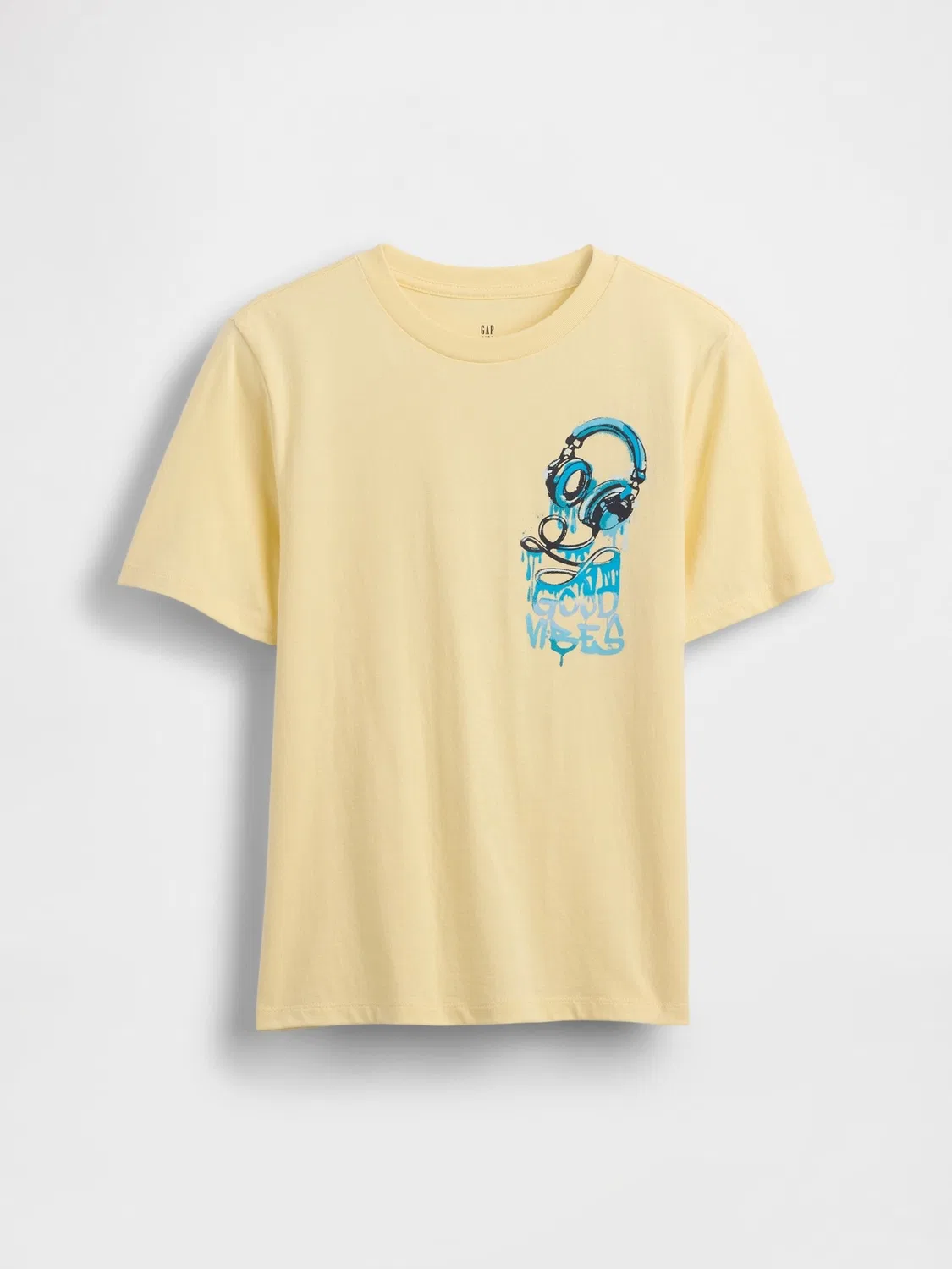 Футболка графическая Gap Yellow, желтый