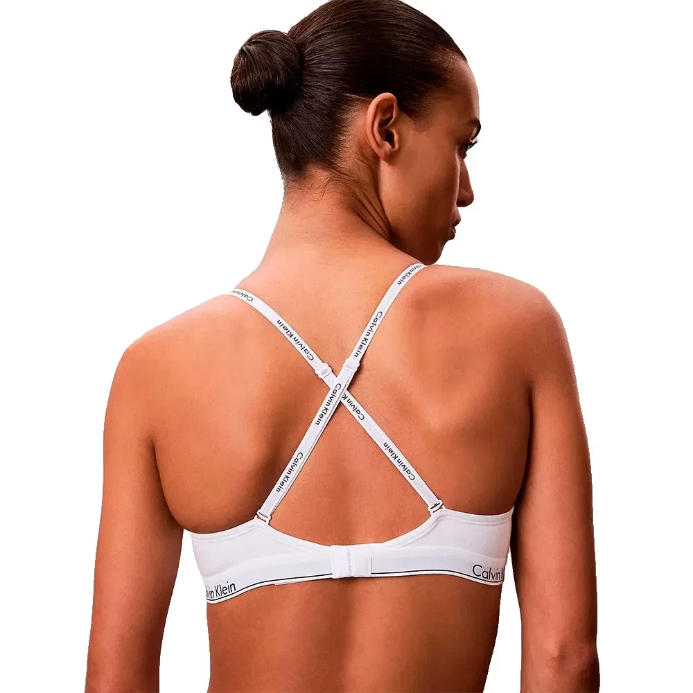 Бюстгальтер Calvin Klein Demi T-Shirt Bra, белый — фото 2