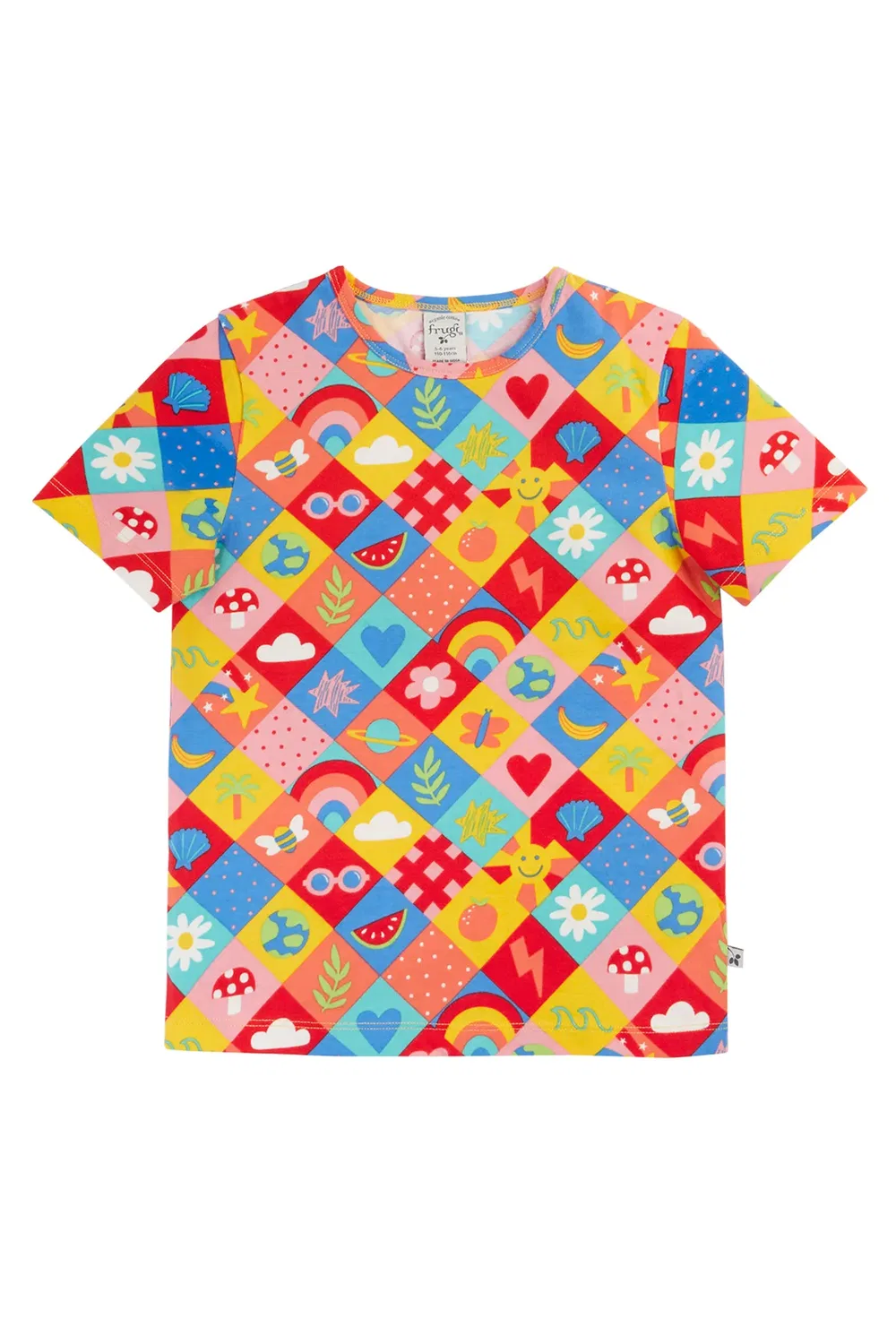 Детская футболка Bryher summer Frugi, Multi
