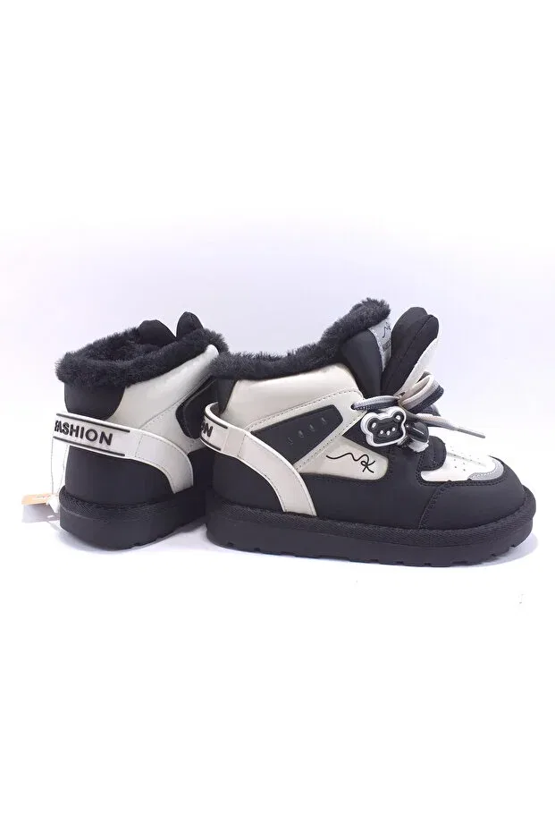 Детские ботинки для девочек с водоотталкивающим покрытием Marco Kids, Black — фото 4