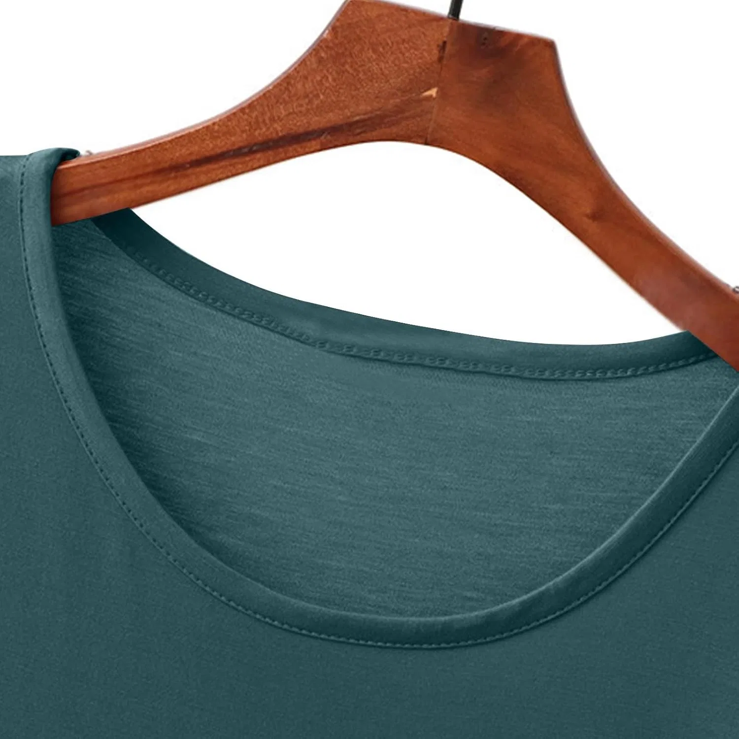 Женская футболка с круглым вырезом Athletic, Army Green — фото 3