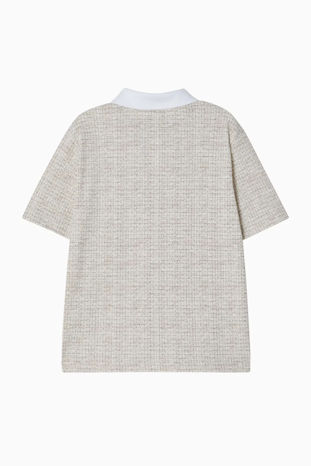 Рубашка поло в мелкую клетку из хлопка BOSS Kidswear — фото 3