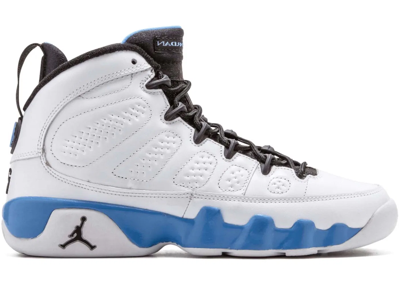 Детские кроссовки Lifestyle Jordan 9 Retro, White/Black-University Blue