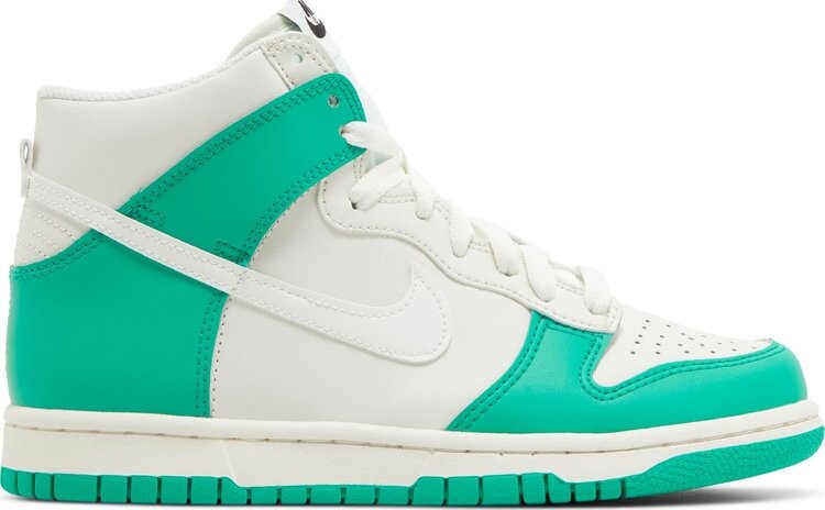 

Кроссовки Nike Dunk High GS 'Phantom Stadium Green', белый