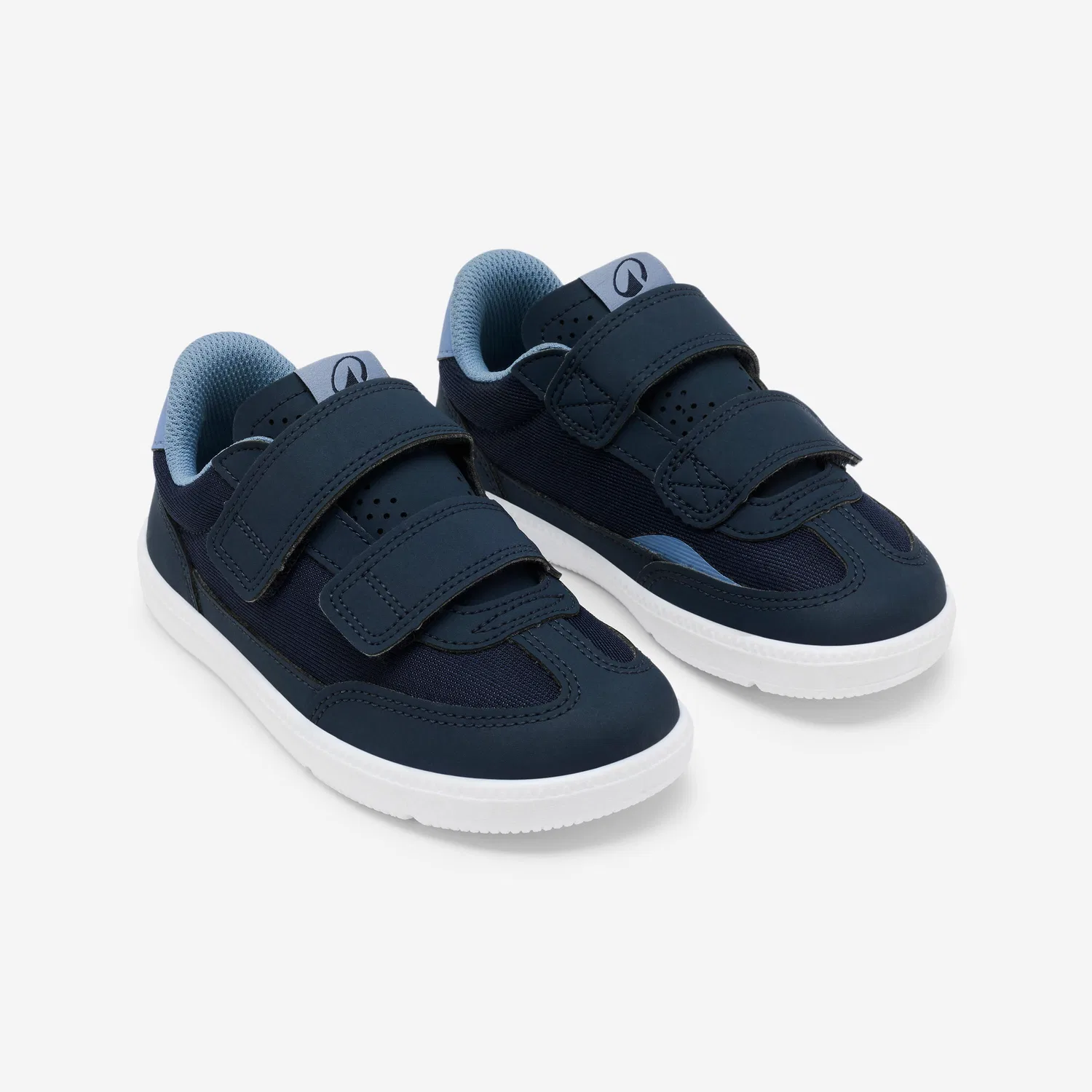 Детские легкие ботинки-носки Stepper First Decathlon, Цвет Stahlblau Dammerungsblau — фото 2