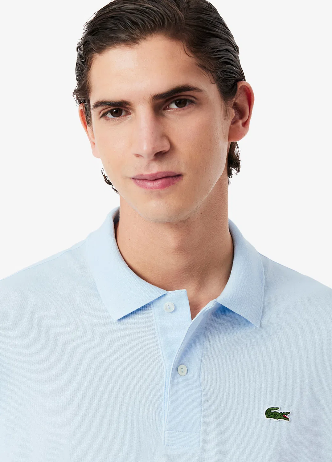 Поло Lacoste L.12.12, классическая посадка, короткий рукав, Mavi-T01 — фото 4