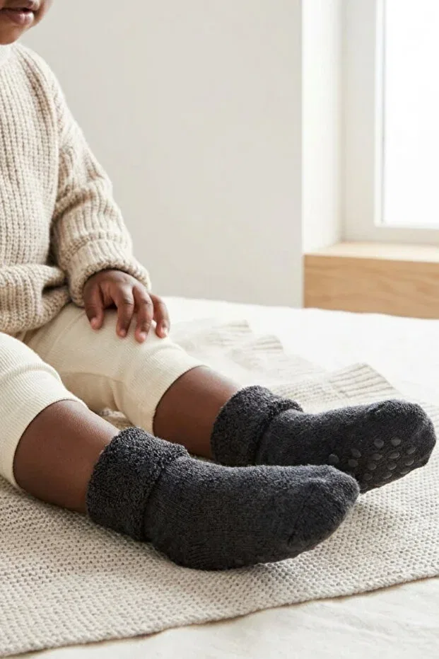 Детские носки махровые Bony Socks, Anthracite