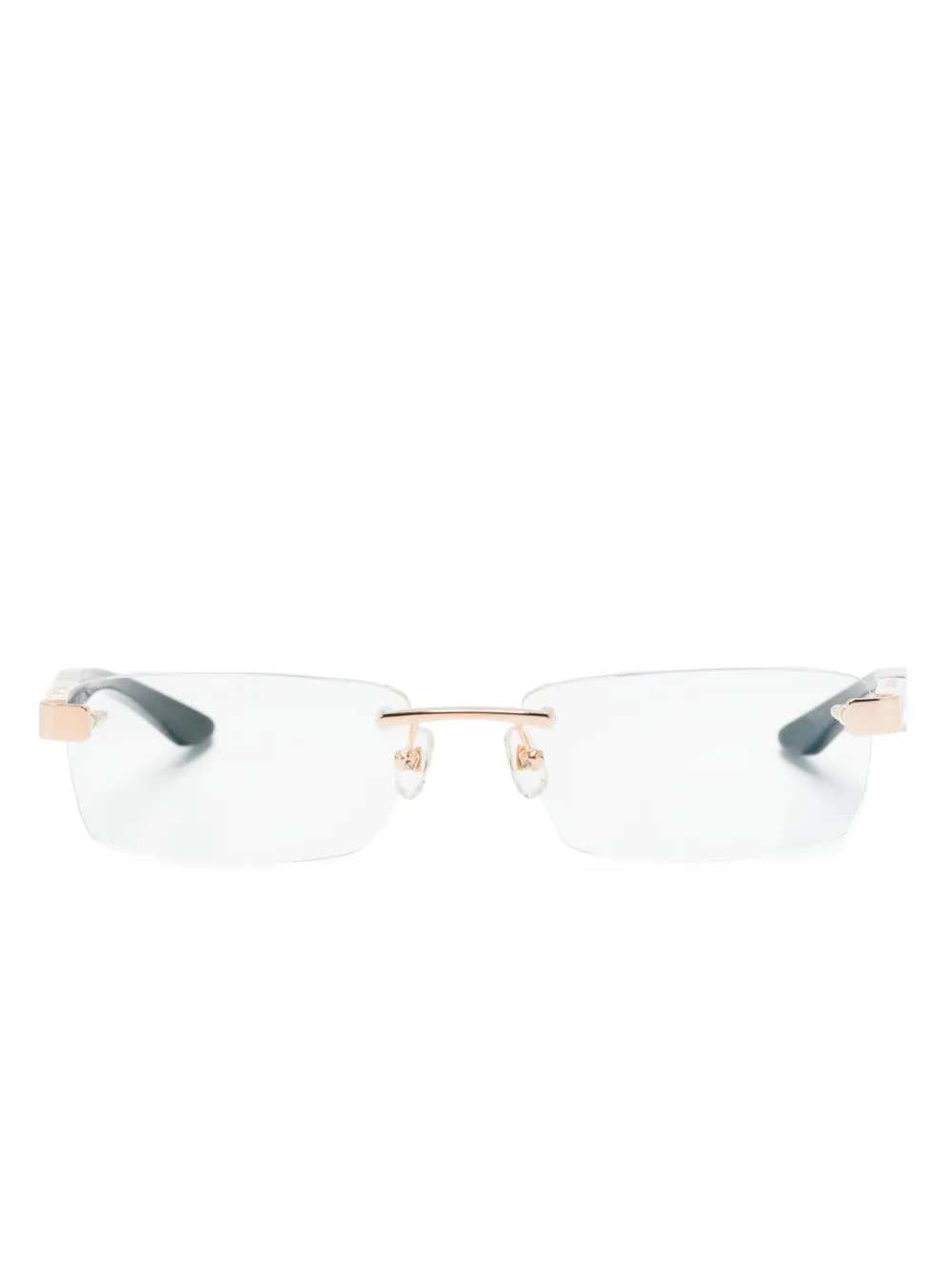 

Очки The Artist III в прямоугольной оправе Maybach eyewear, золотой