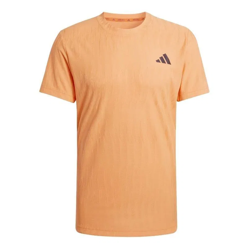 Мужская футболка с принтом T Freelift Adidas, Orange