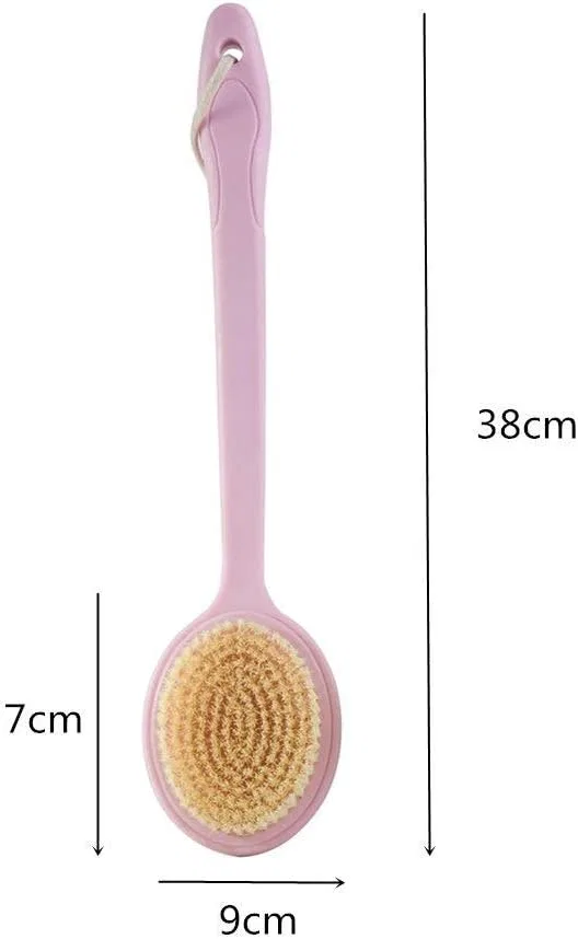 Щетка для душа с длинной ручкой, Uteruik, нейлон, 38x9 см — фото 4