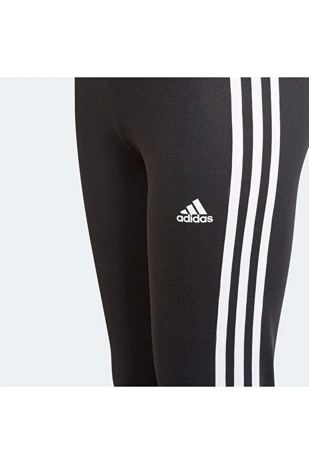 Детские леггинсы для девочек скинни Аdidas, Black White Adidas — фото 3