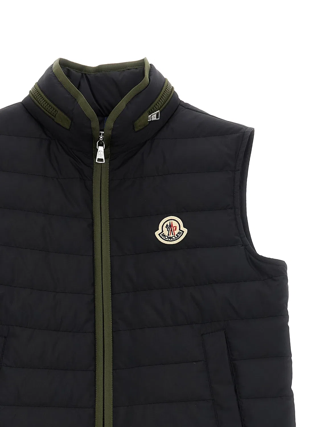 Жилет 'Ayten' Moncler Enfant, черный — фото 3
