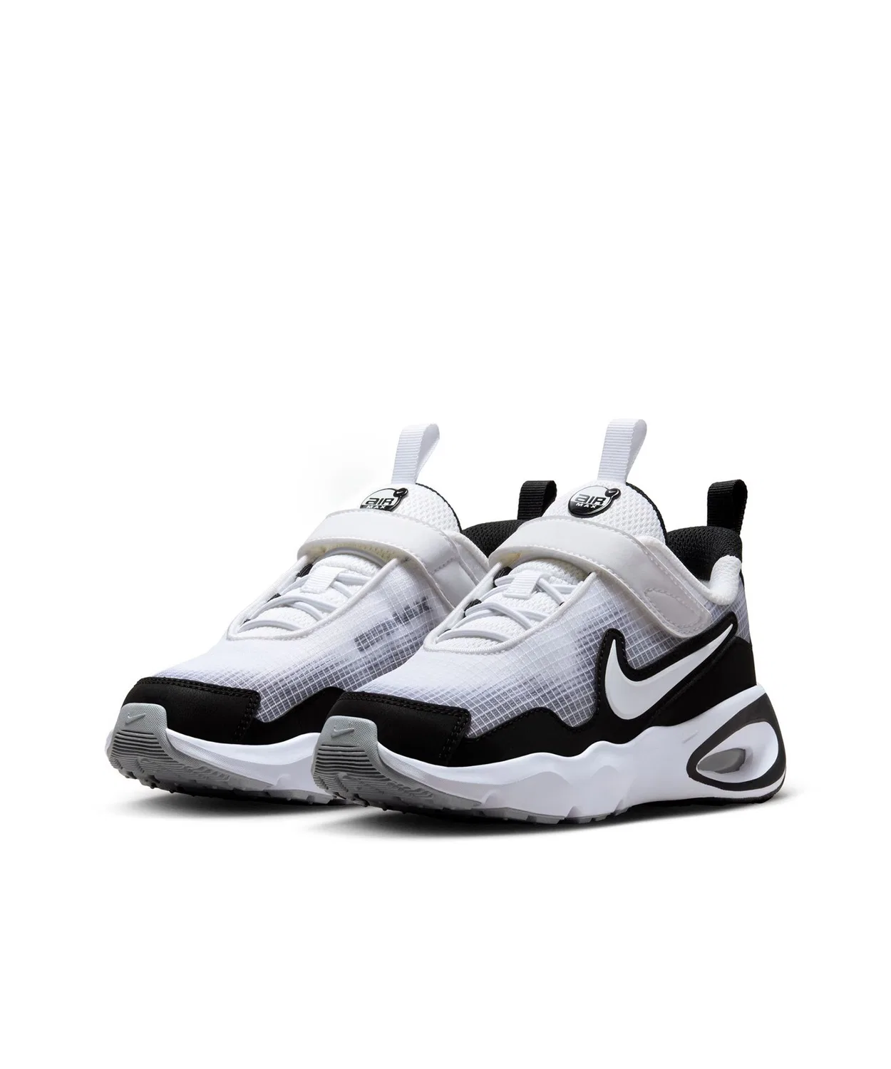 Детские кроссовки с воздушной подошвой Air Max Nova PS NIKE, White/Black — фото 4