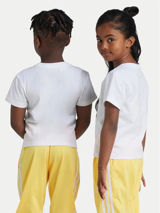 Футболка regular fit adicolor Trefoil Adidas, белый — фото 3