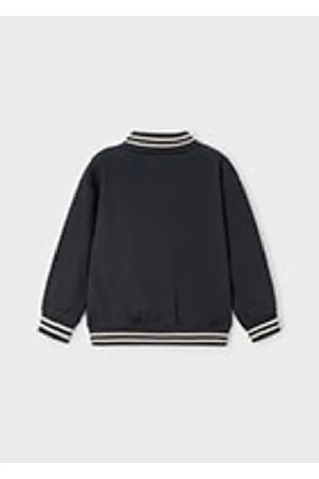 Детская куртка для мальчиков с принтом College Jacket Mayoral, Gray — фото 3