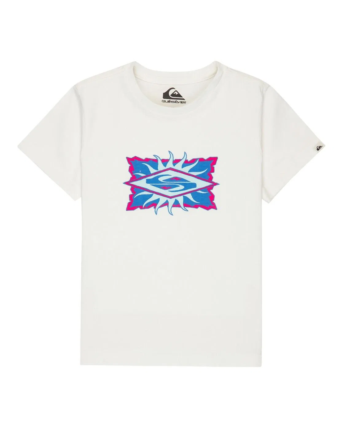 Детская футболка с принтом EV STARFISH STAMP Quiksilver, Baumwollweiß