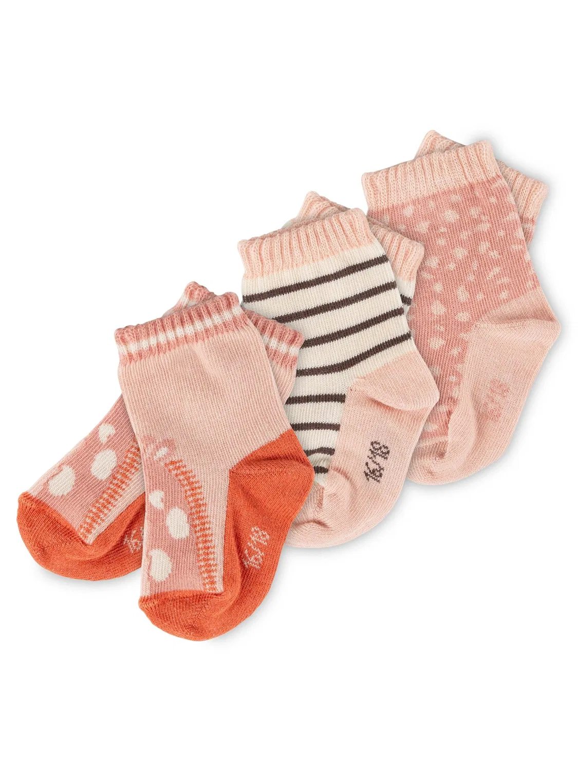 Носки Sigikid Sockenset 3er Savanne в розовом цвете